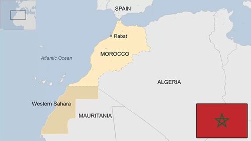 摩洛哥是一个位于非洲大陆西北部的国家，其领土与地中海和大西洋接壤