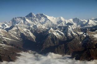 从尼泊尔一侧看喜马拉雅山觉得很高大
