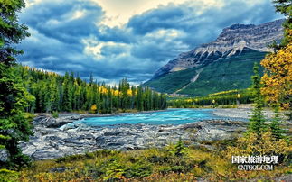 加拿大落基山南段的众多国家公园