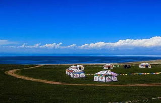 蒙古草原的景色